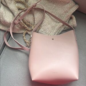🩷Samara Pink Vegan Leather Crossbody Bag